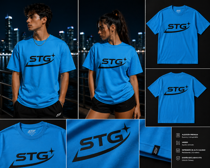 Camiseta STG Classic – Edición Galaxy