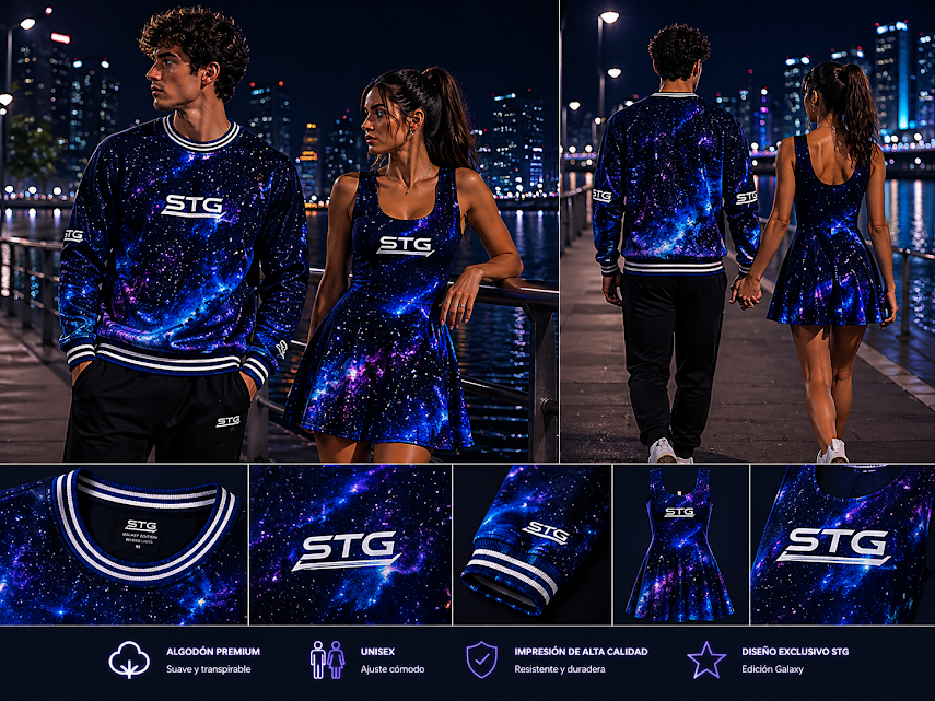 Vestido STG Galaxy Ska