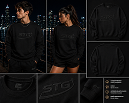 Sudadera unisex STG,