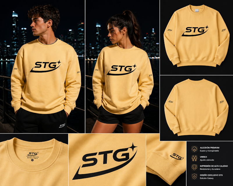 Sudadera unisex STG,